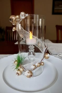 Glass Christmas Items6