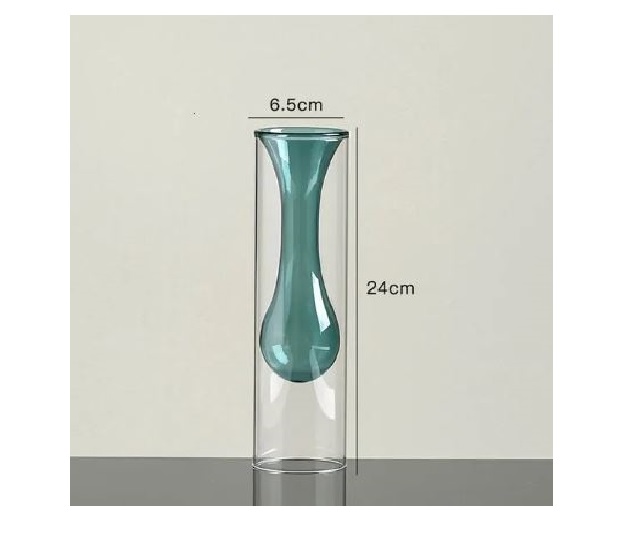 Glass Double Layer Vase2