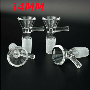 Glass Male Funnel bowl Slide