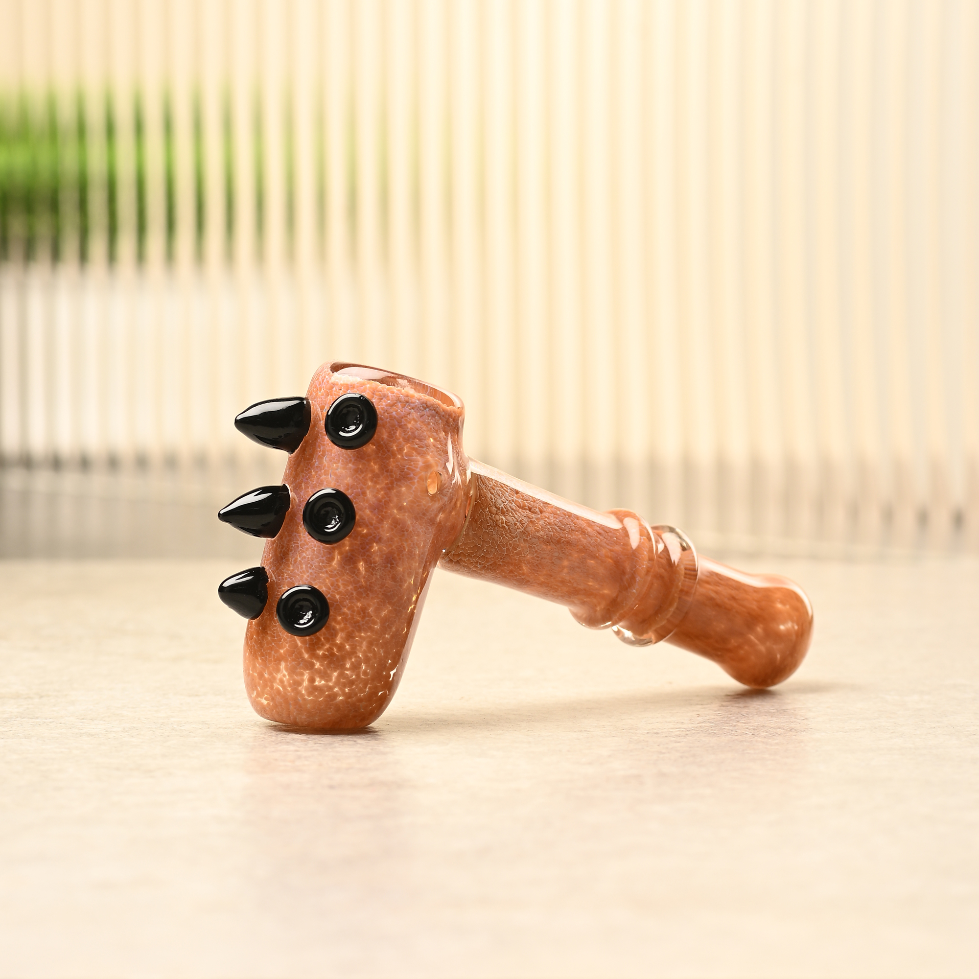 Glass Spoon pipe -Peanut3