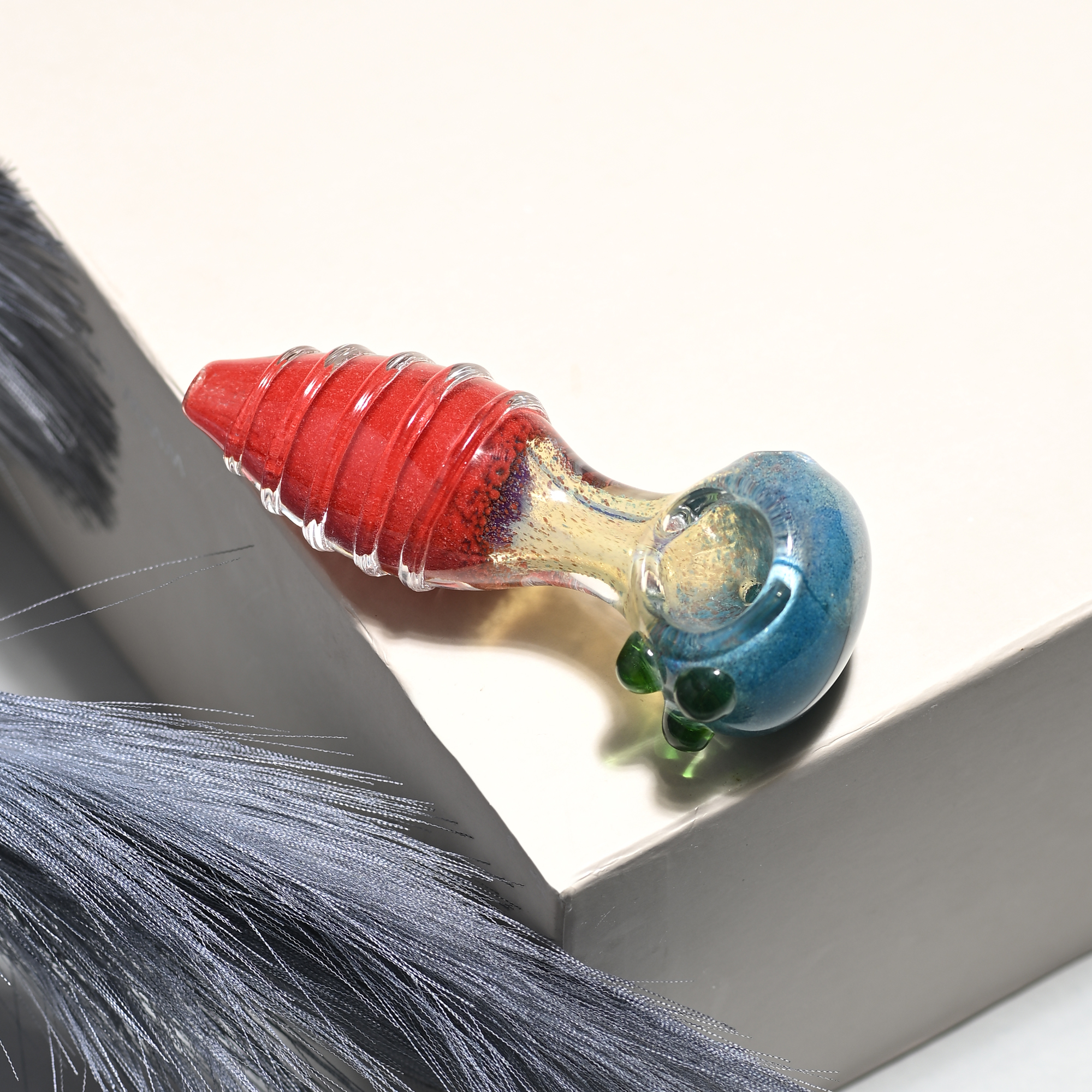 Glass Spoon pipe -Peanut7